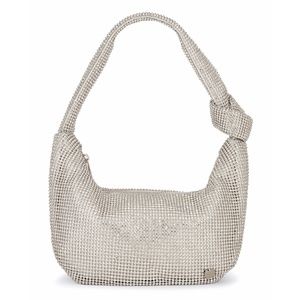 Olga Berg Silver Shoulder Bag